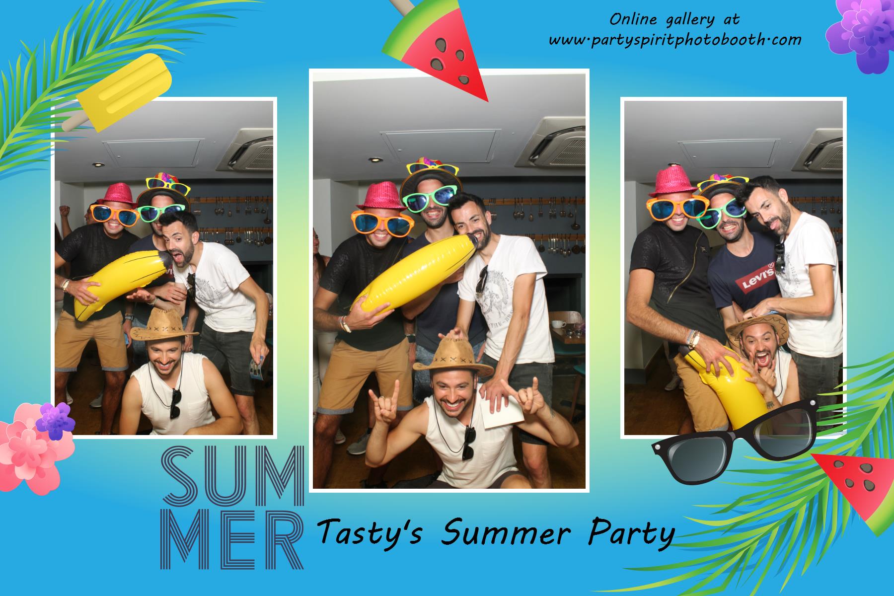 Tasty's Summer party | View more photos from the event at gallery.partyspiritphotobooth.com/u/PartySpiritPhotoBooth/Tastys-Summer-party